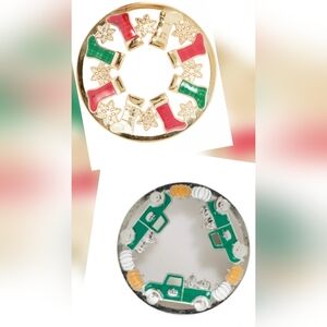 **NEW** Lot Of 2 Yankee Candle Seasonal Illuma-lid Jar Toppers